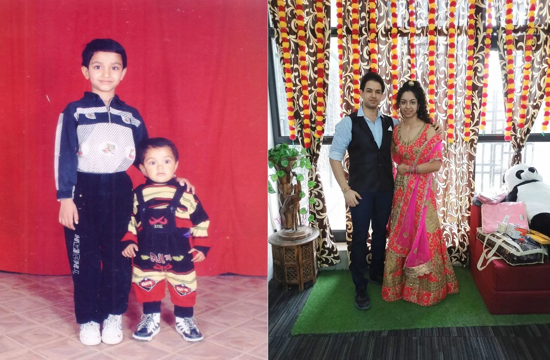 thepalakandpallav-Palak-Viprakulkirti-Pallav-Viprakulkirti-family-father-mother-mom-dad-childhood-photos